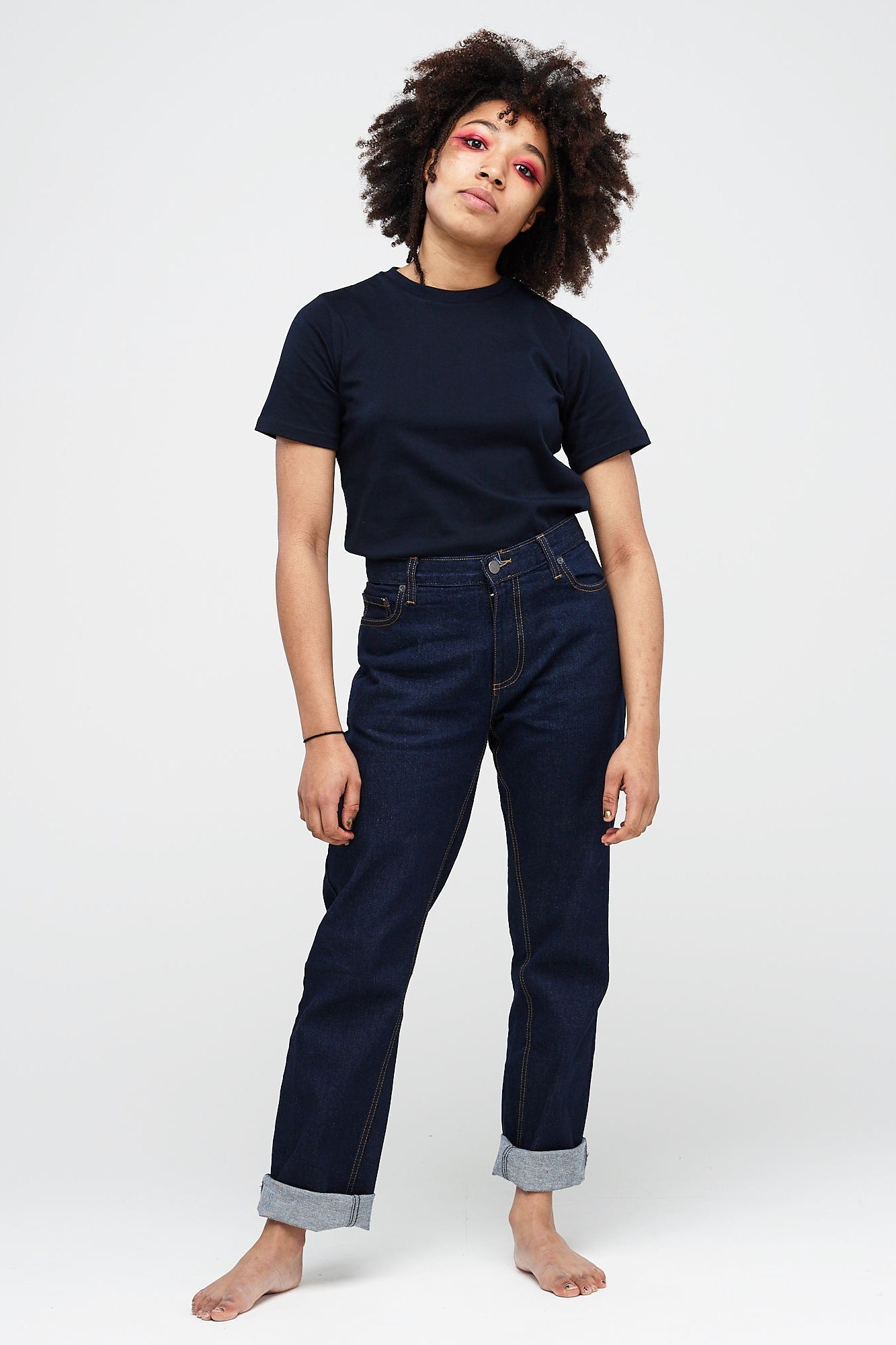 Women's Classic T-Shirt Navy - Community Clothing