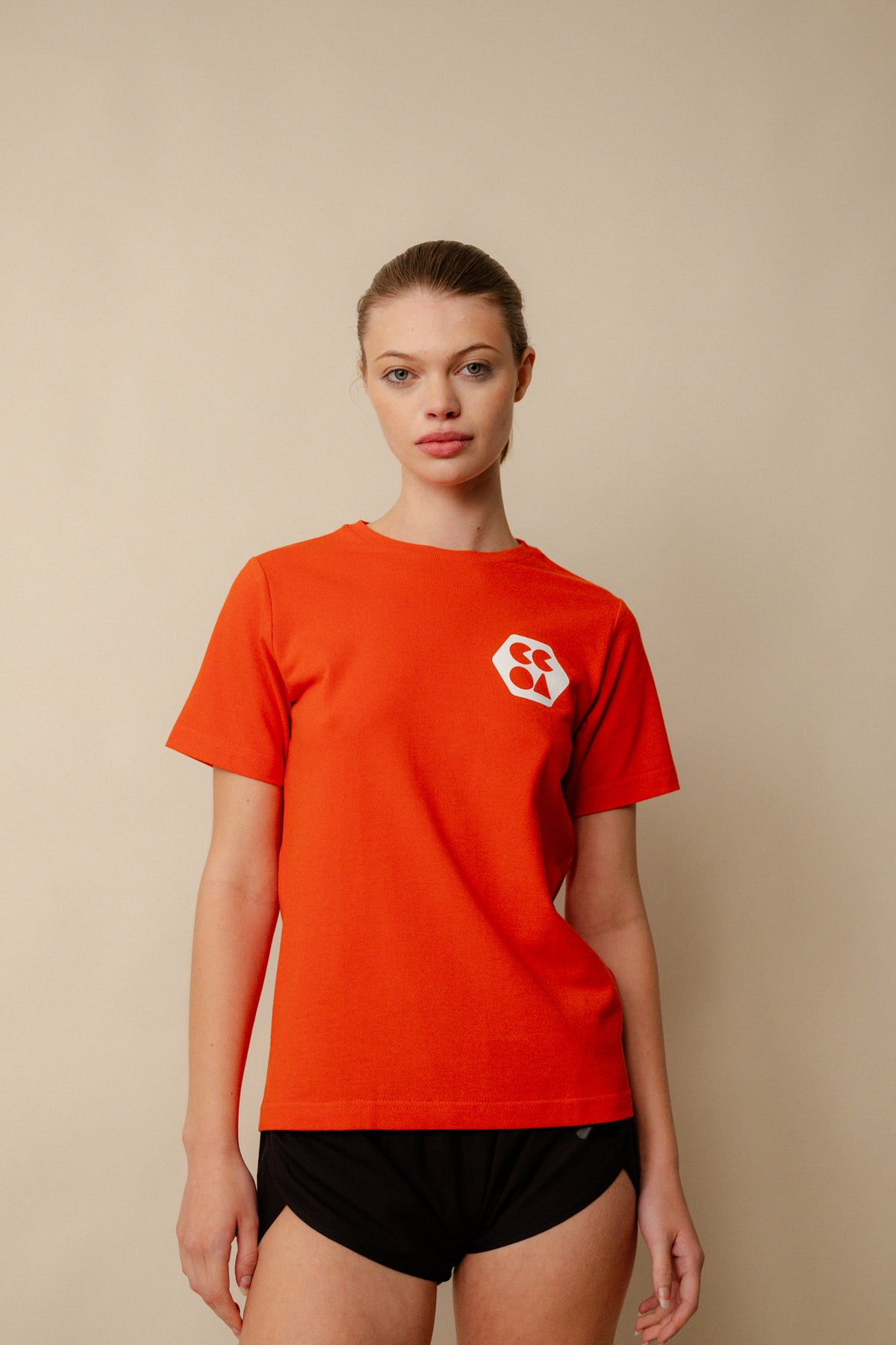 
            Women&#39;s Breathable T Shirt Plastic Free - Flame Red