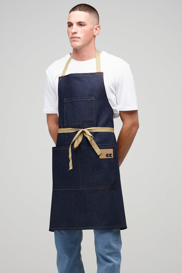 neighborhood DENIM APRON インディゴ Male_Apron_Indigo-