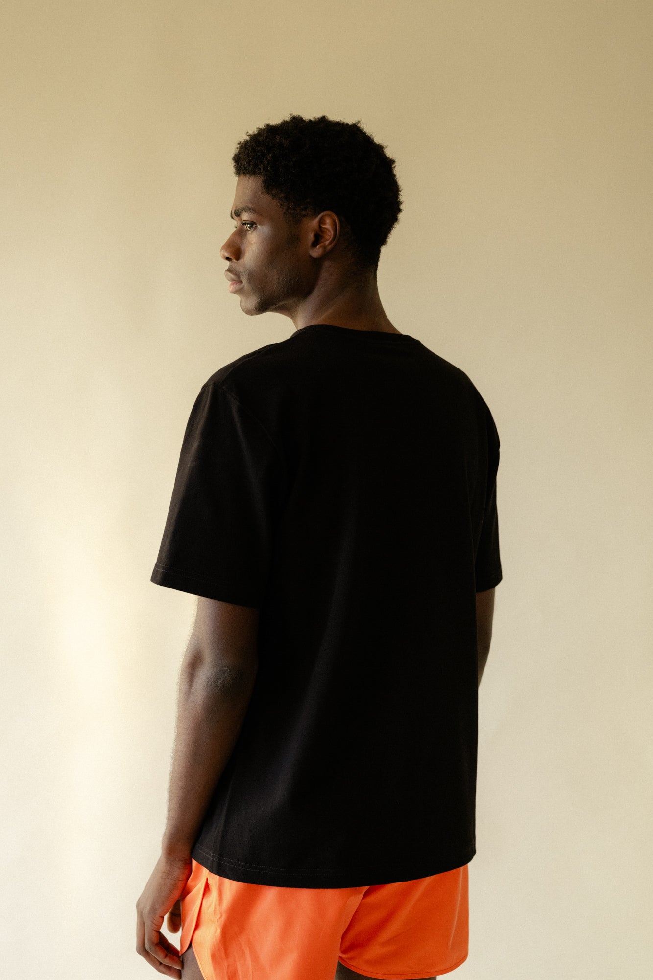 Men's Breathable T Shirt Plastic Free - Black