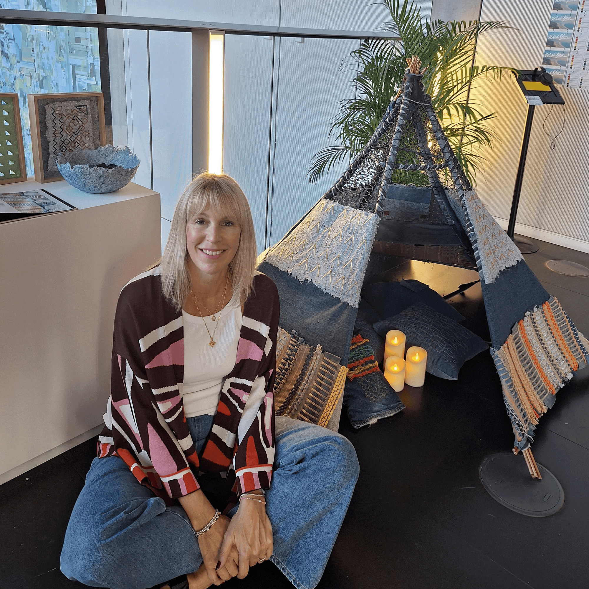 Claire Malley Uses Our Denim Offcuts