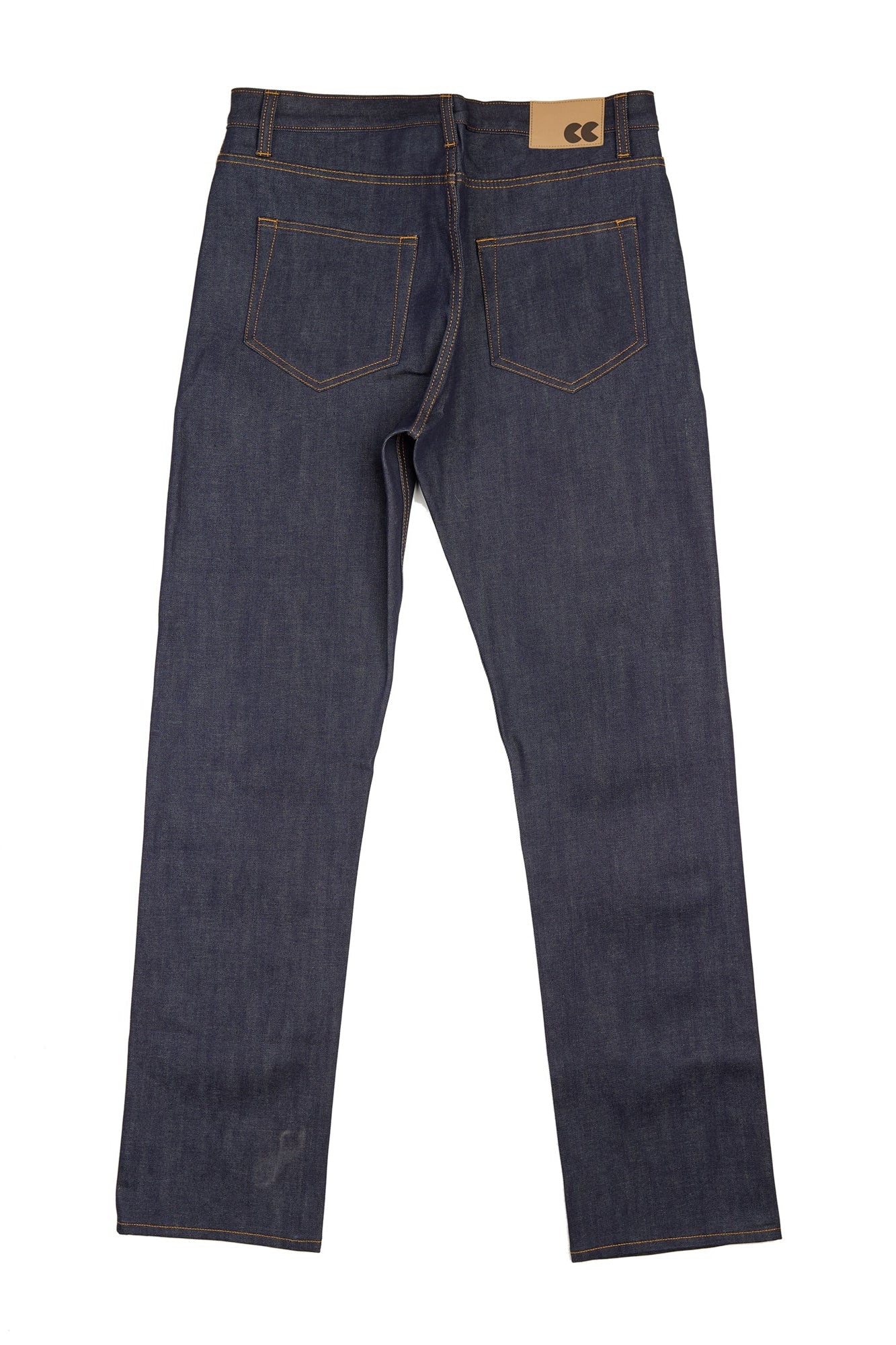 Slim Selvedge Jeans - Dark blue/raw denim - Men