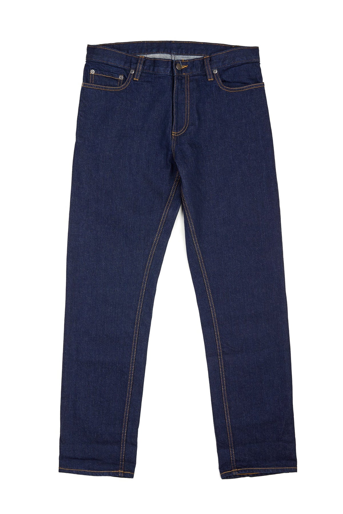 Men's Straight Cut Selvedge Jean - Rinse - Community Clothing