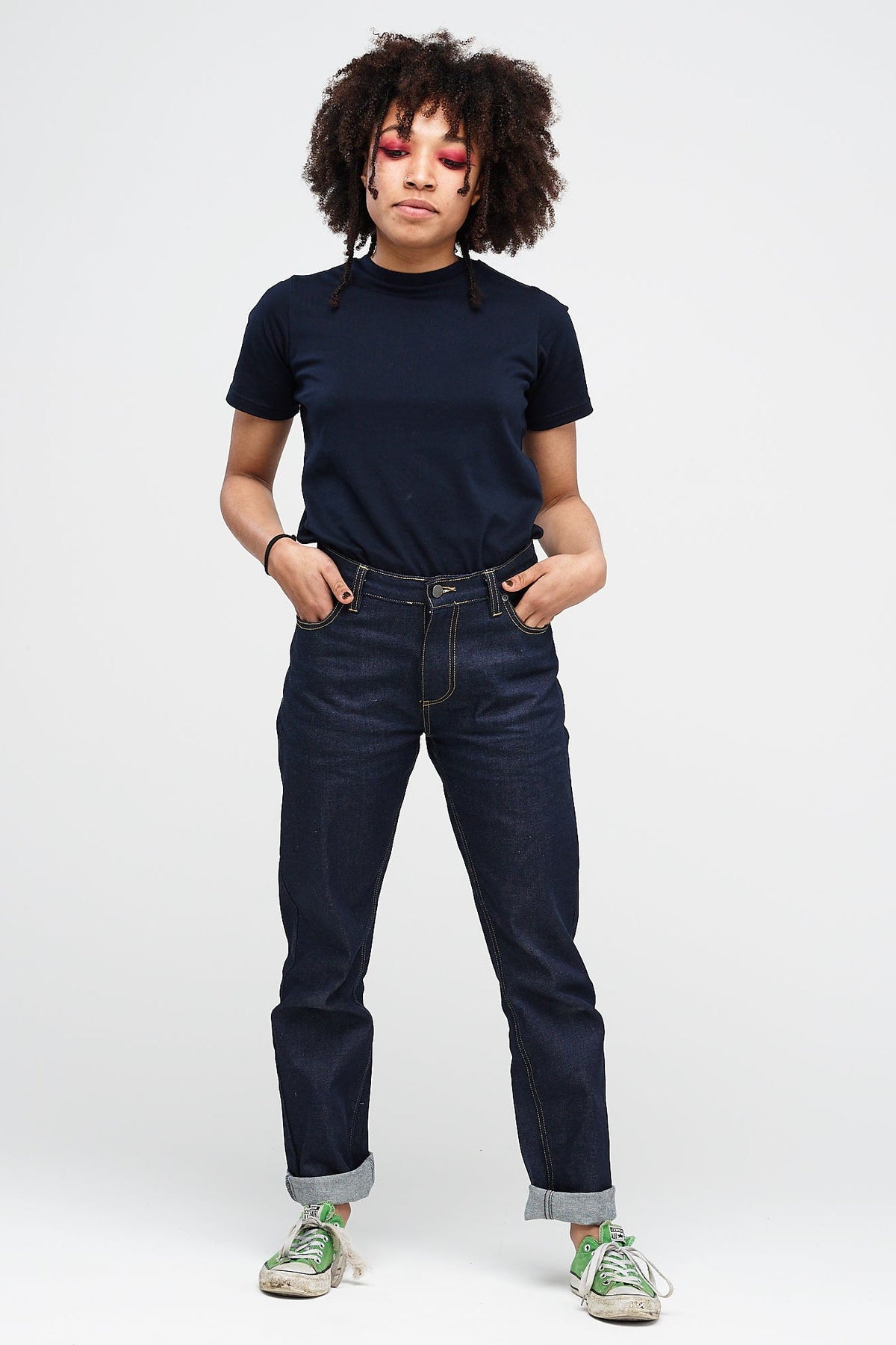 
            Women&#39;s Straight Leg Jeans Raw - Community Clothing
