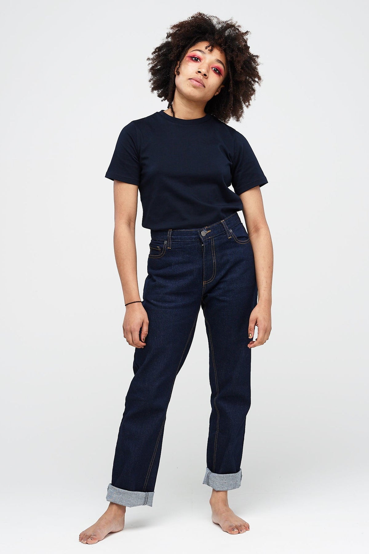 Women's Classic T-Shirt Navy - Community Clothing