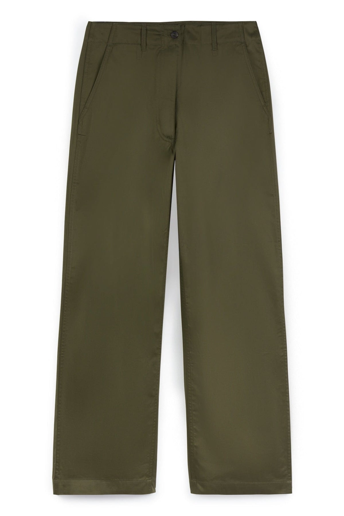 Women's Work Trousers Olive - Community Clothing