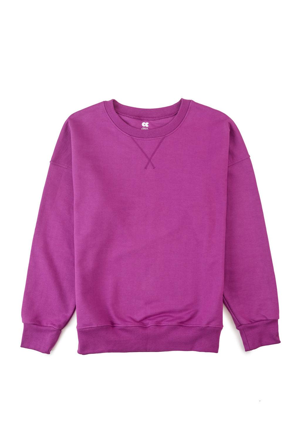 
            Men&#39;s Drop Shoulder Sweatshirt Lilac - Community Clothing