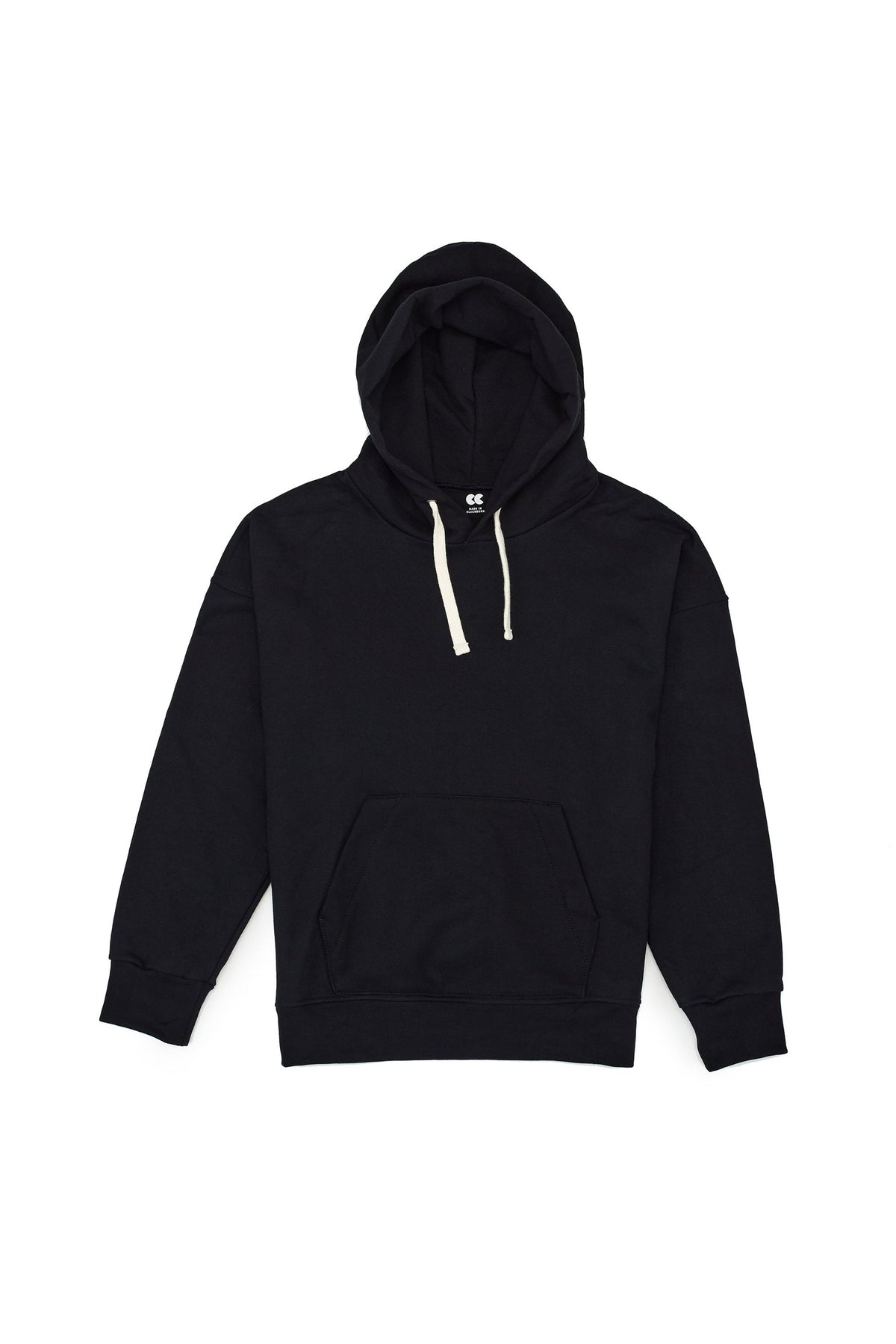 
            Men&#39;s Hooded Sweatshirt Black - Community Clothing