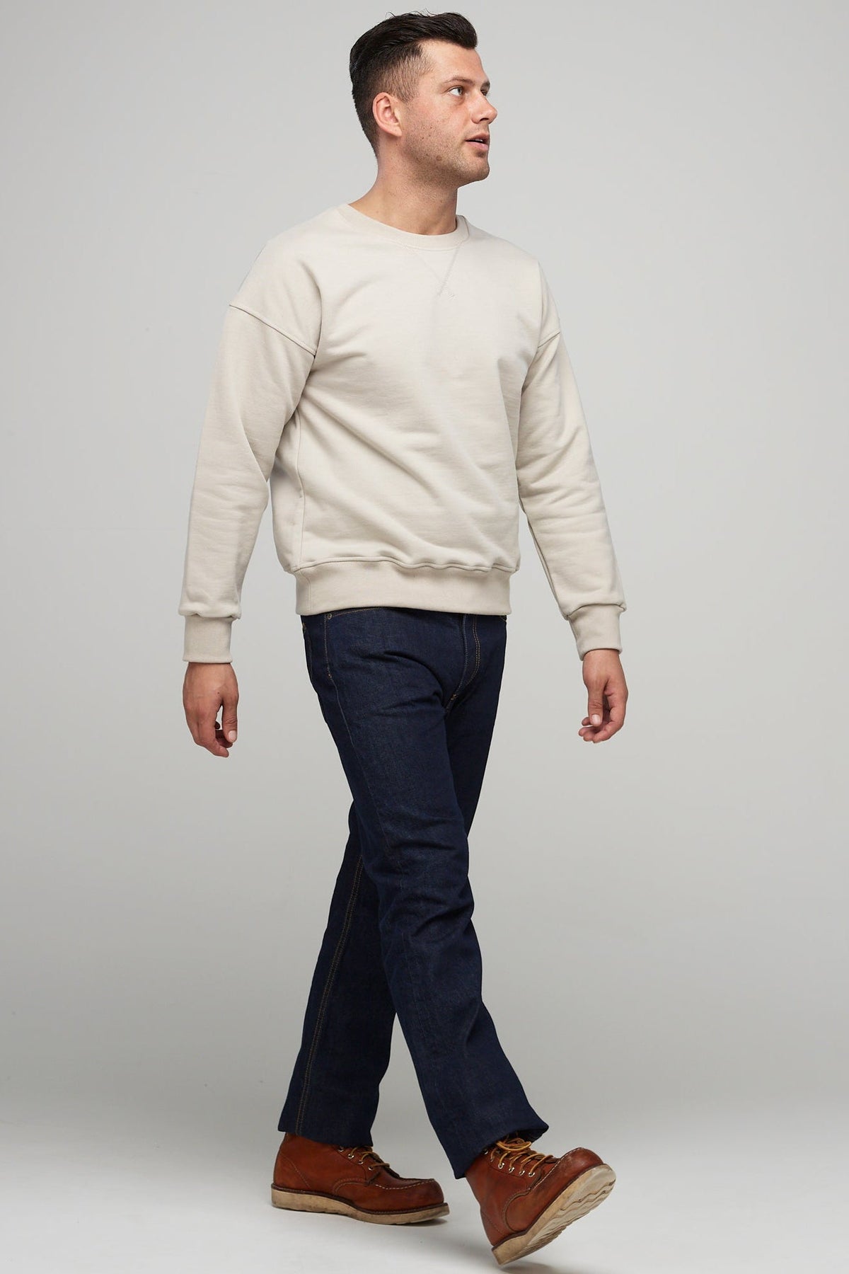 
            Men&#39;s Straight Cut Selvedge Jean - Rinse - Community Clothing