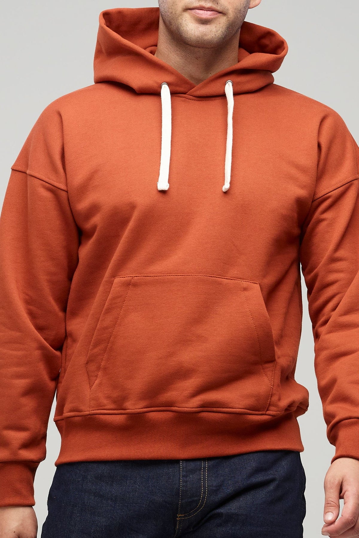 
            Men&#39;s Hooded Sweatshirt Cinnamon - Community Clothing