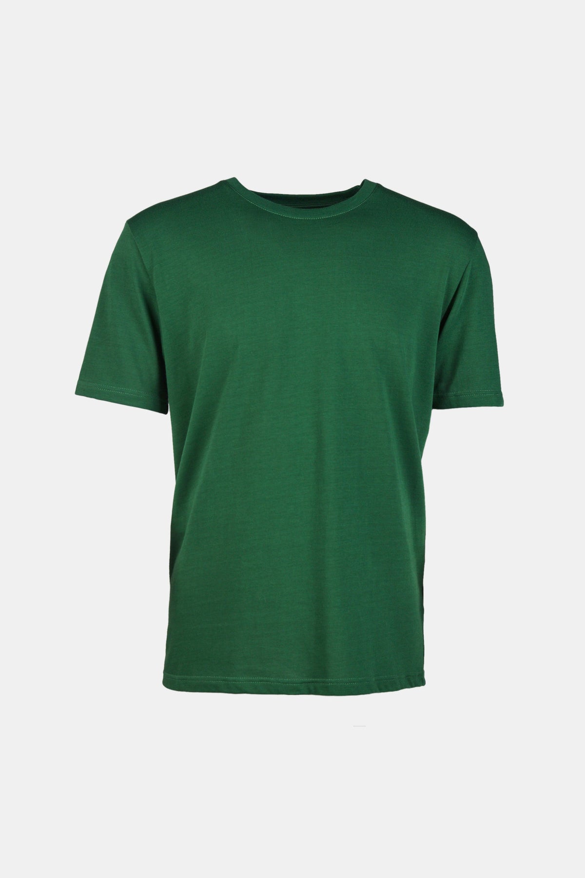 Men's Short Sleeve T-Shirt Bottle Green - Community Clothing