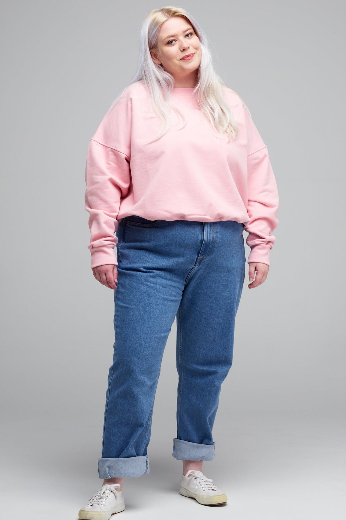 
            Women&#39;s Drop Shoulder Pink - Community Clothing