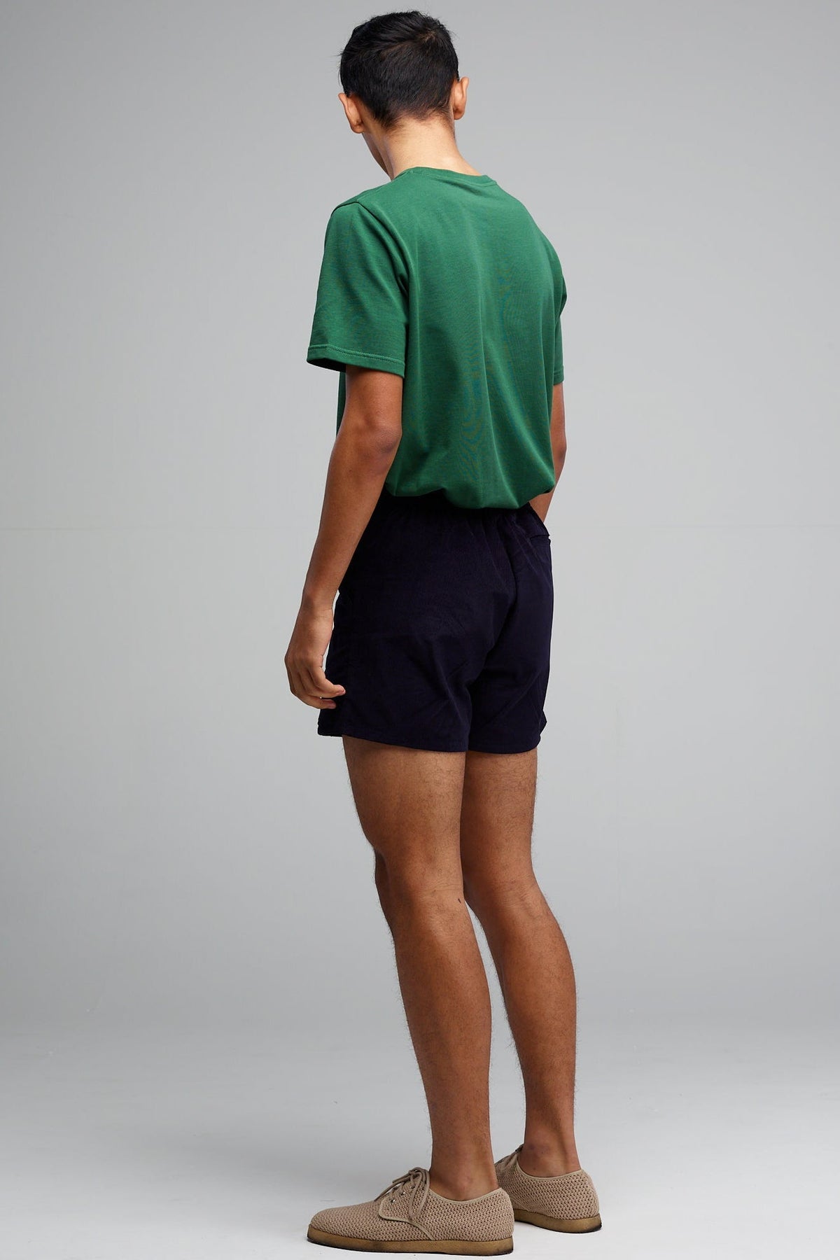 
            Men&#39;s Work Shorts - Navy Cord - Community Clothing