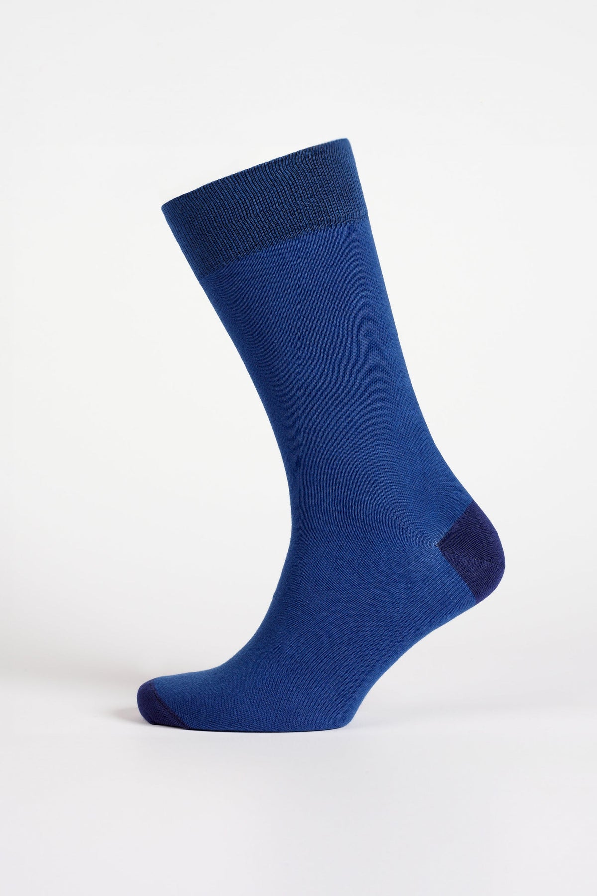 
            Everyday Cotton Sock Plain 3 Pack - Blue