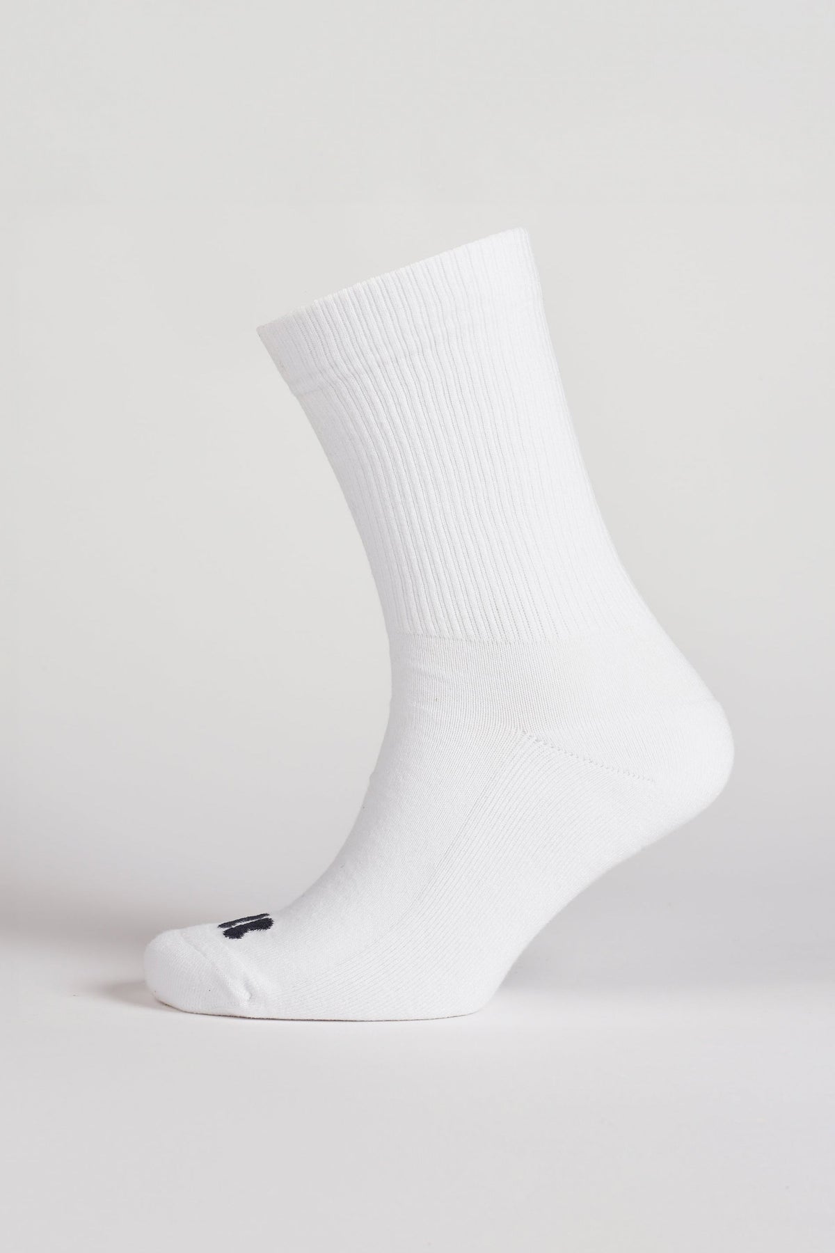 
            Sports Cotton Sock Calf 3 Pack - White