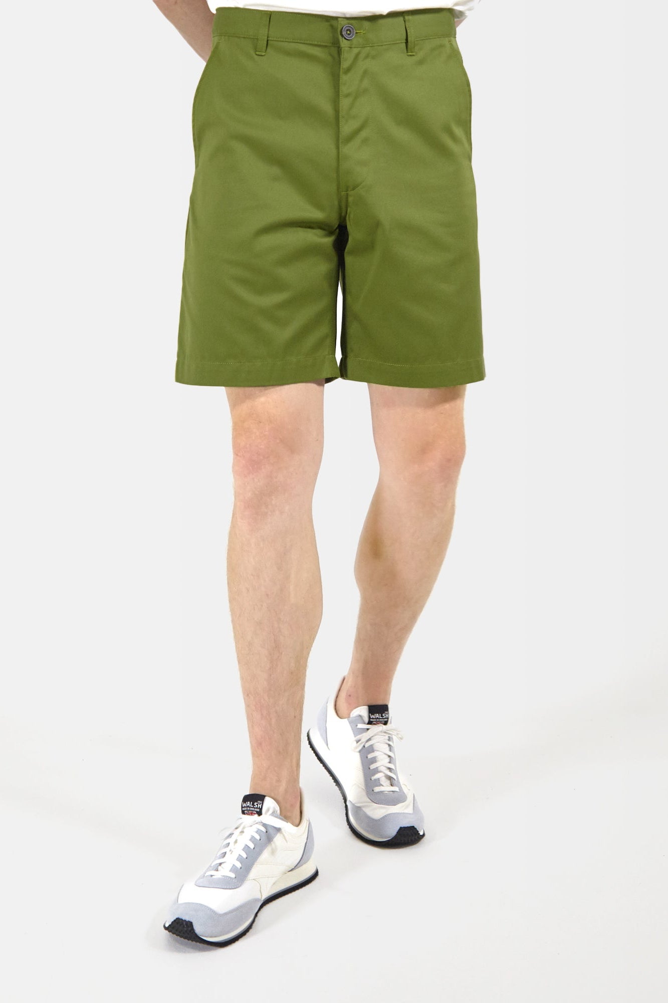 Men s Cotton Shorts Classic Green Community Clothing