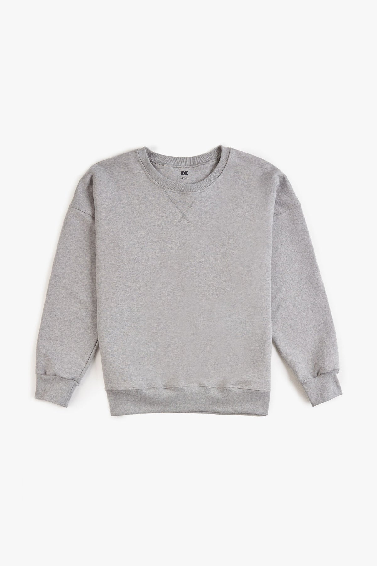 Men's Drop Shoulder Sweatshirt Grey - Community Clothing