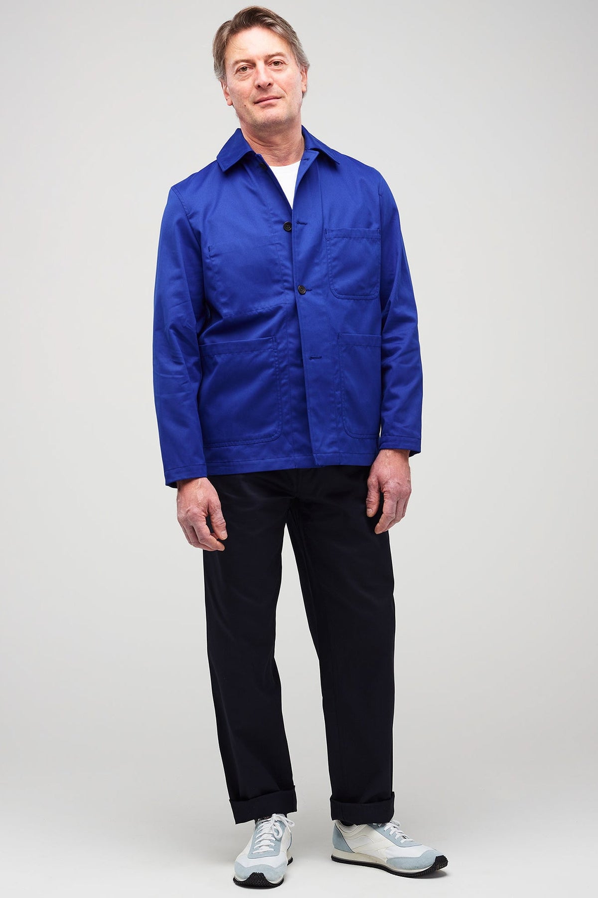 
            Men&#39;s Chore Jacket Royal Blue - Community Clothing