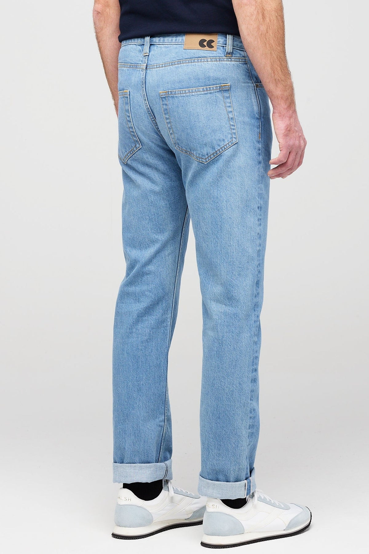 
            Men&#39;s Straight Cut Selvedge Jean - Vintage Fade - Community Clothing