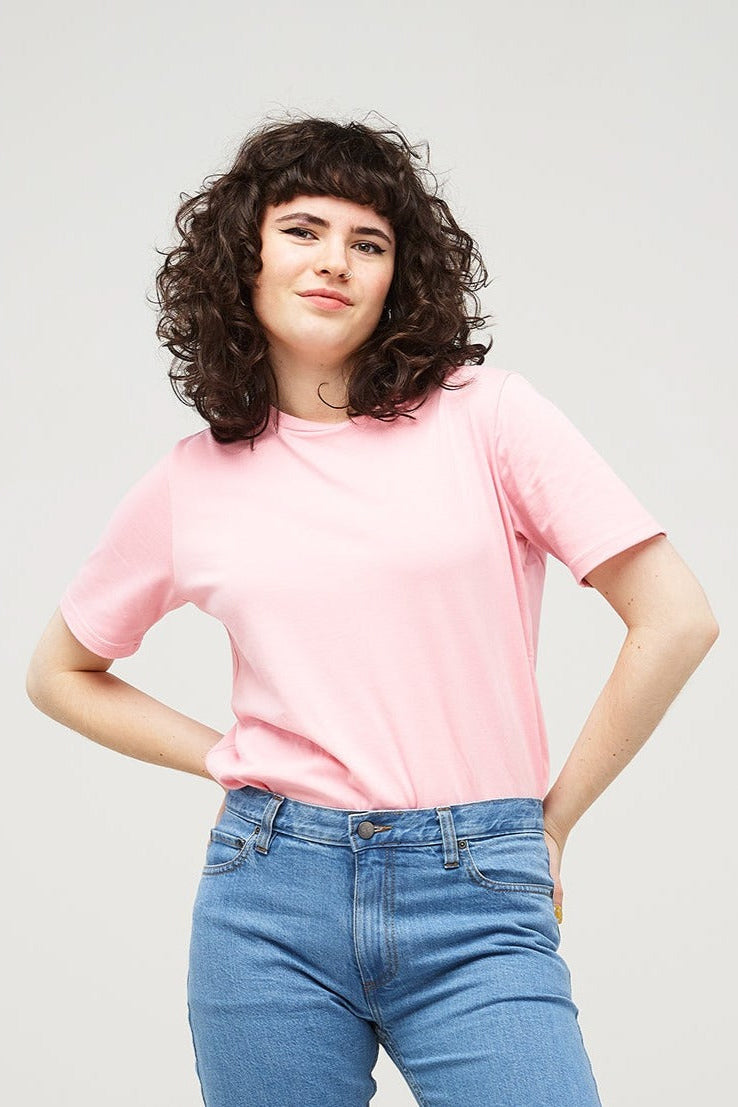 
            Women&#39;s Classic T-Shirt Pink - Community Clothing