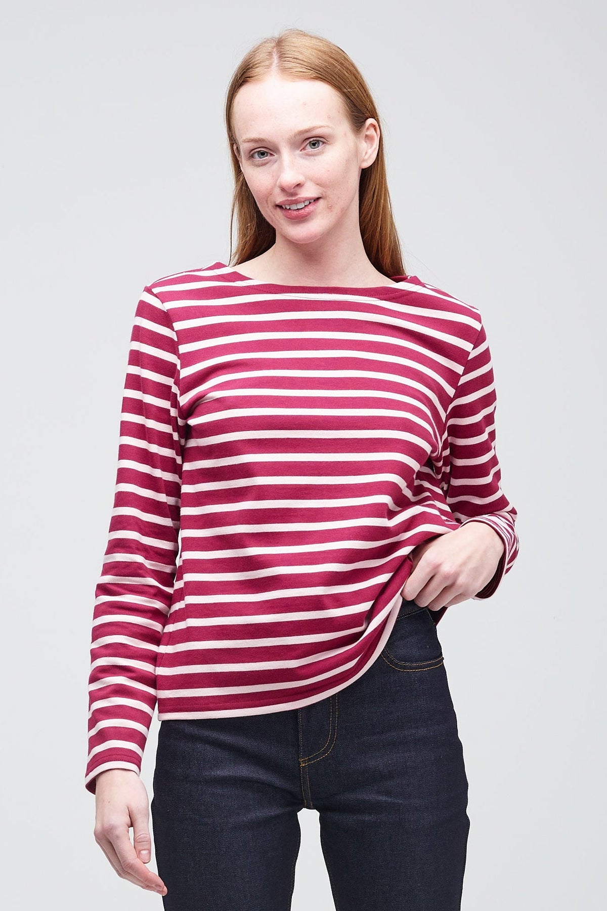 Female_Breton_Burgundy-Ecru_Front