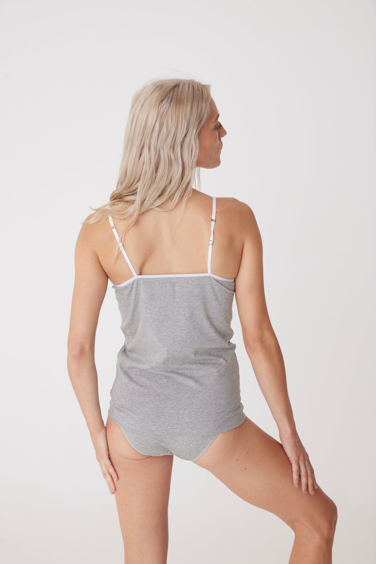 Women's Camisole - Grey Marl