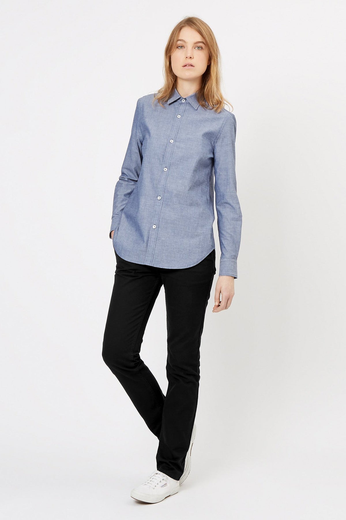 Women's Chino Slim Stretch - Black