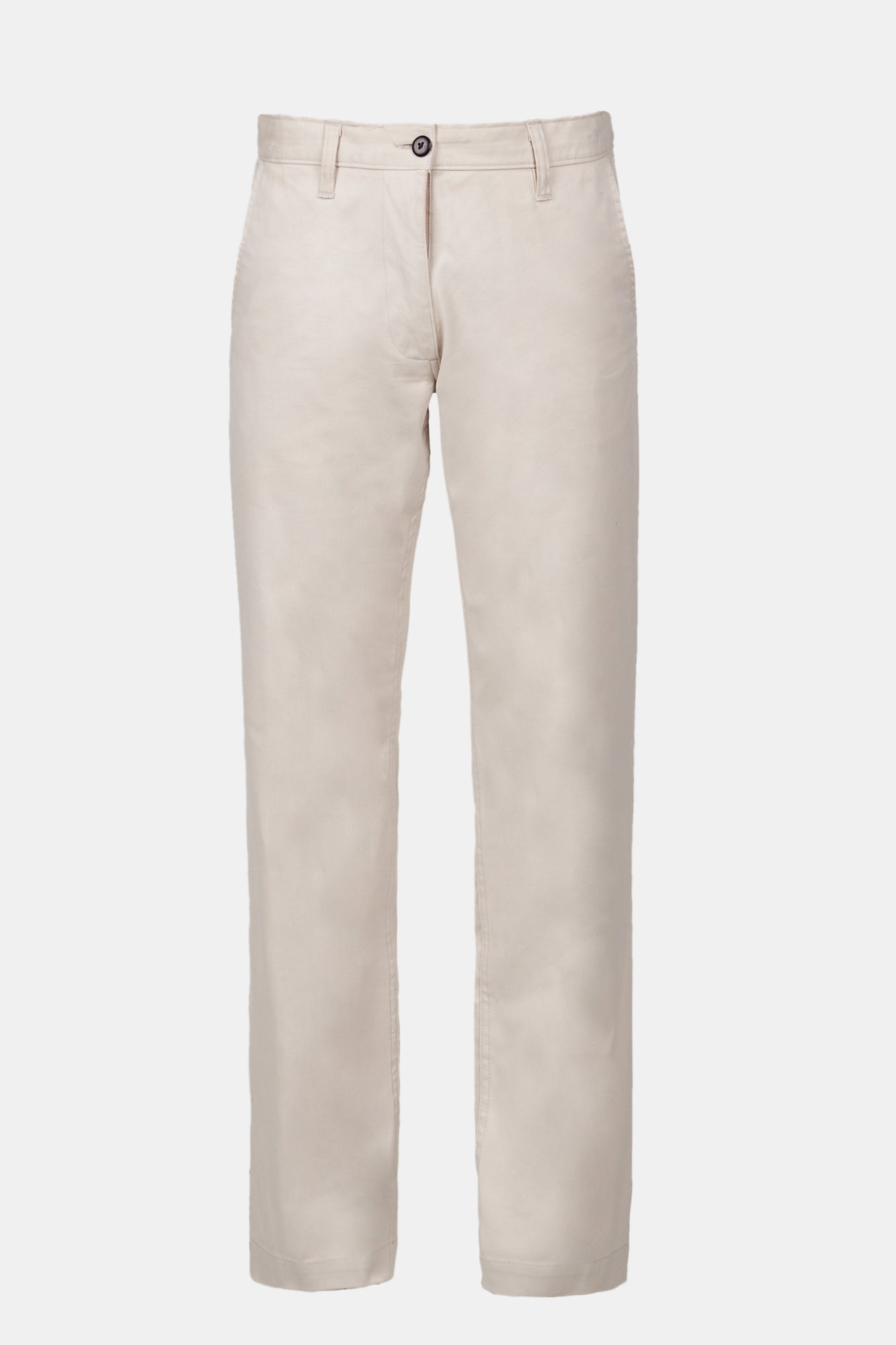slim stretch chino in light stone  shot on ghost mannequin