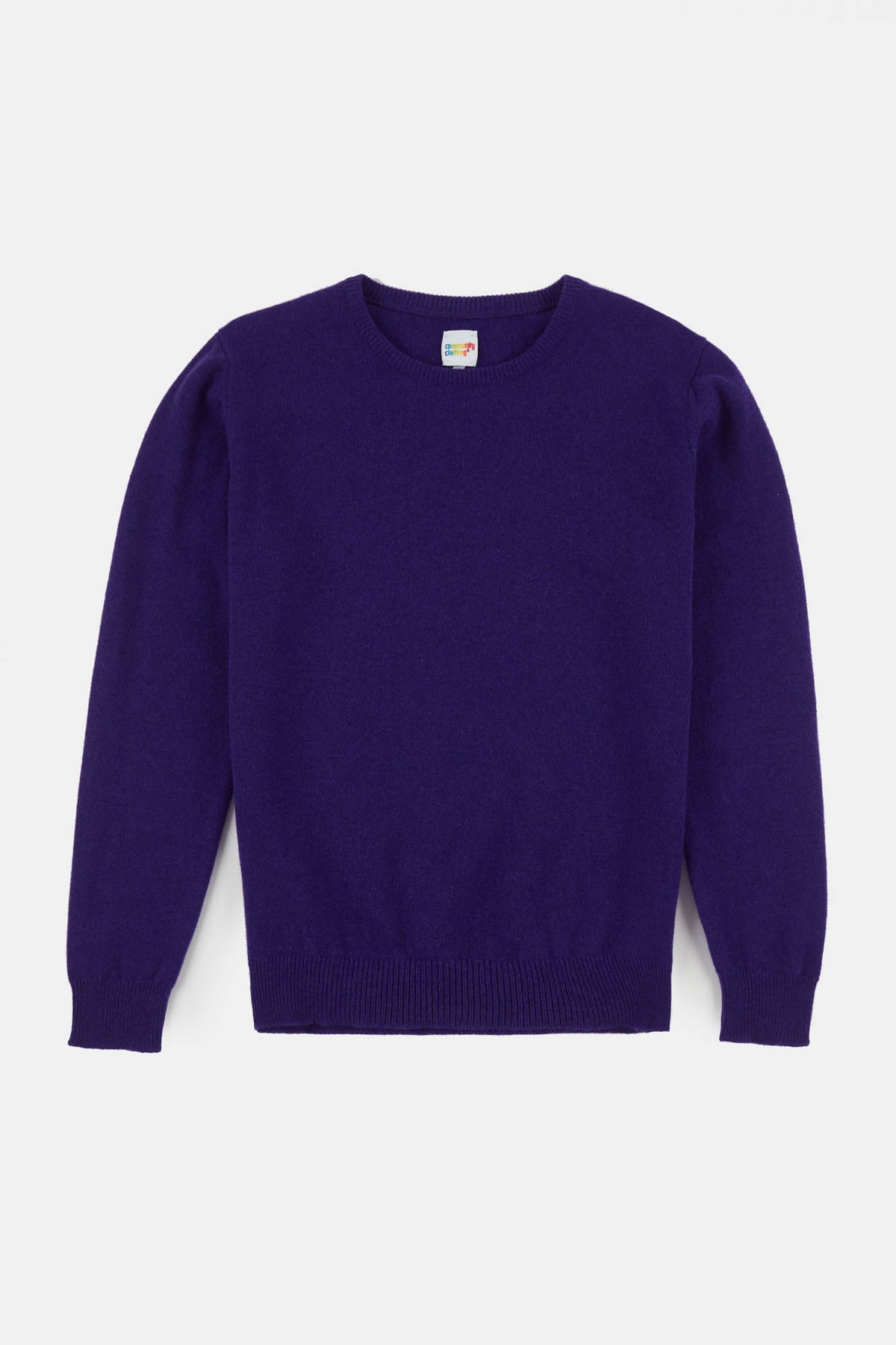 
            Women&#39;s lambswool crew neck in royal blue