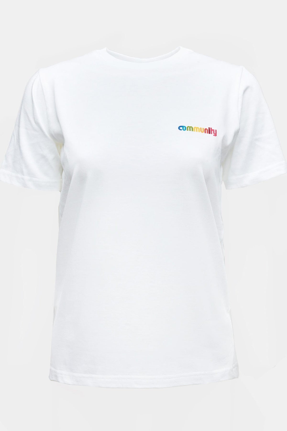 
            Women&#39;s Short Sleeve Logo T Shirt - White/Multi