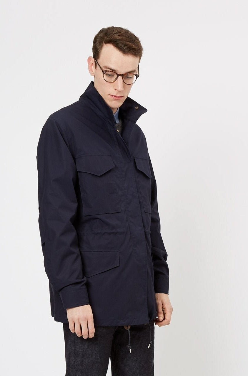 Men's Field Jacket Navy - Community Clothing
