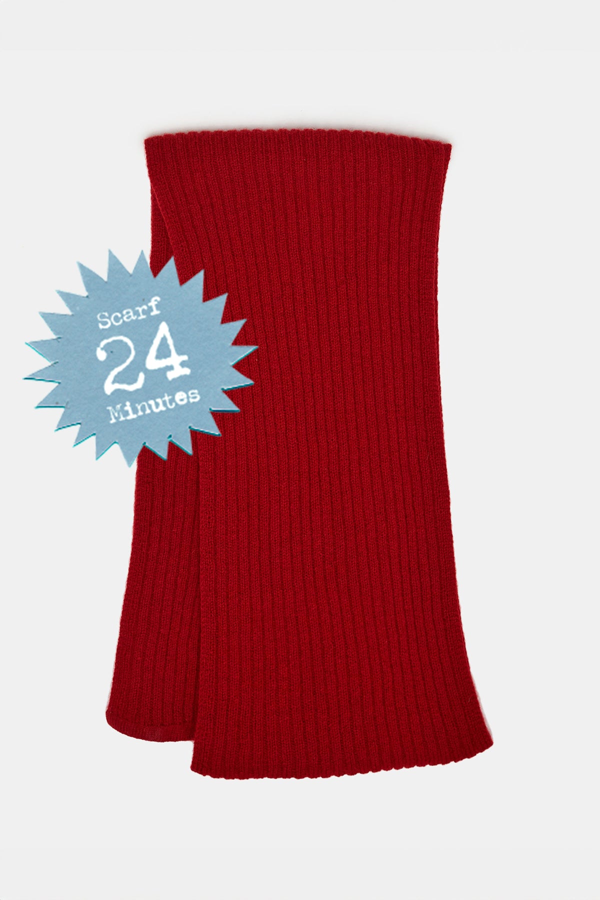 Lambswool Scarf - Red