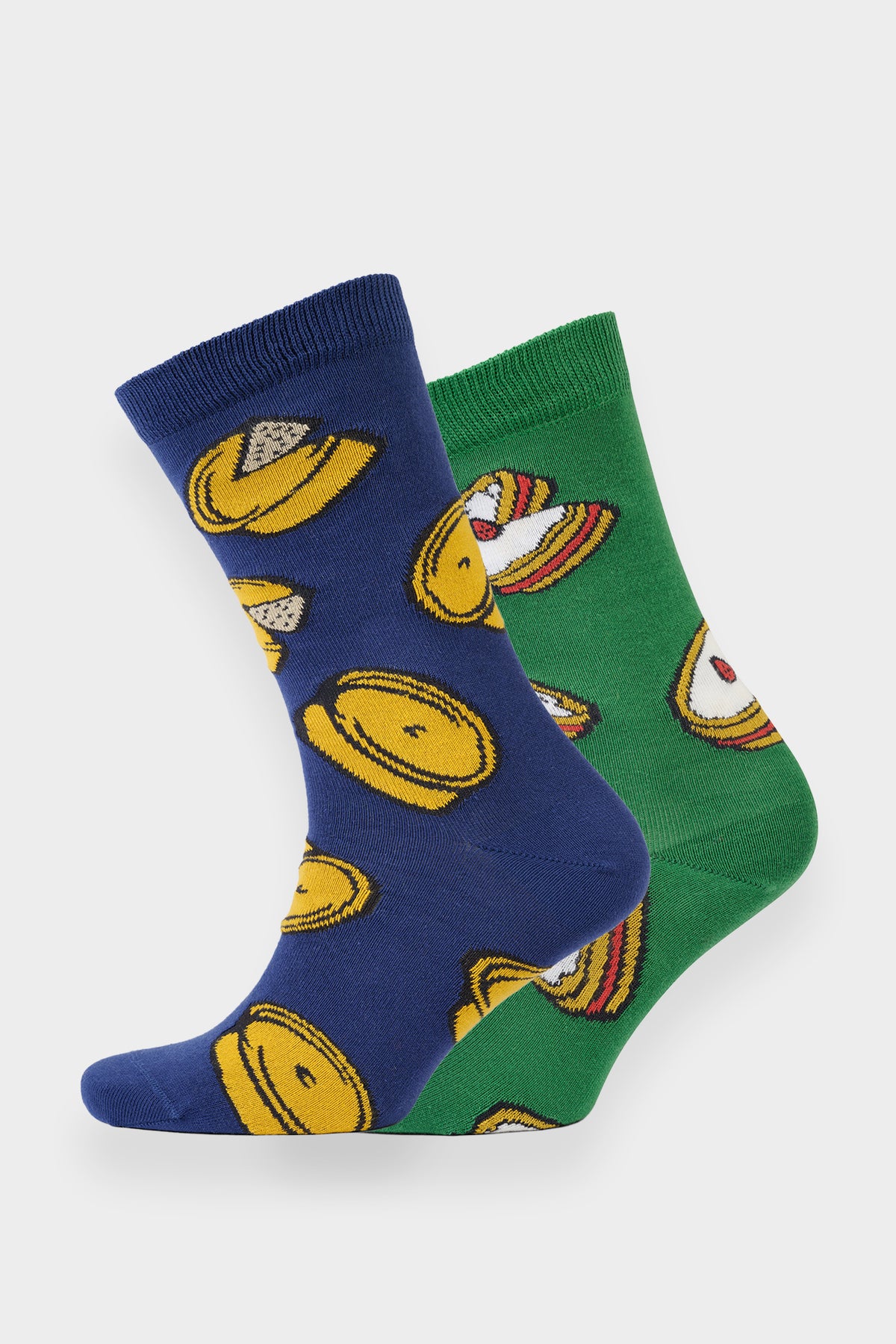 Graphic Cotton Sock 2 Pack - Scotch Pie/Empire Bis