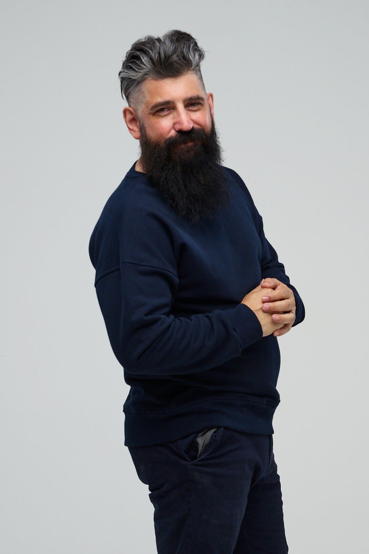 Men's Heritage Sweatshirt Original Fit - Navy