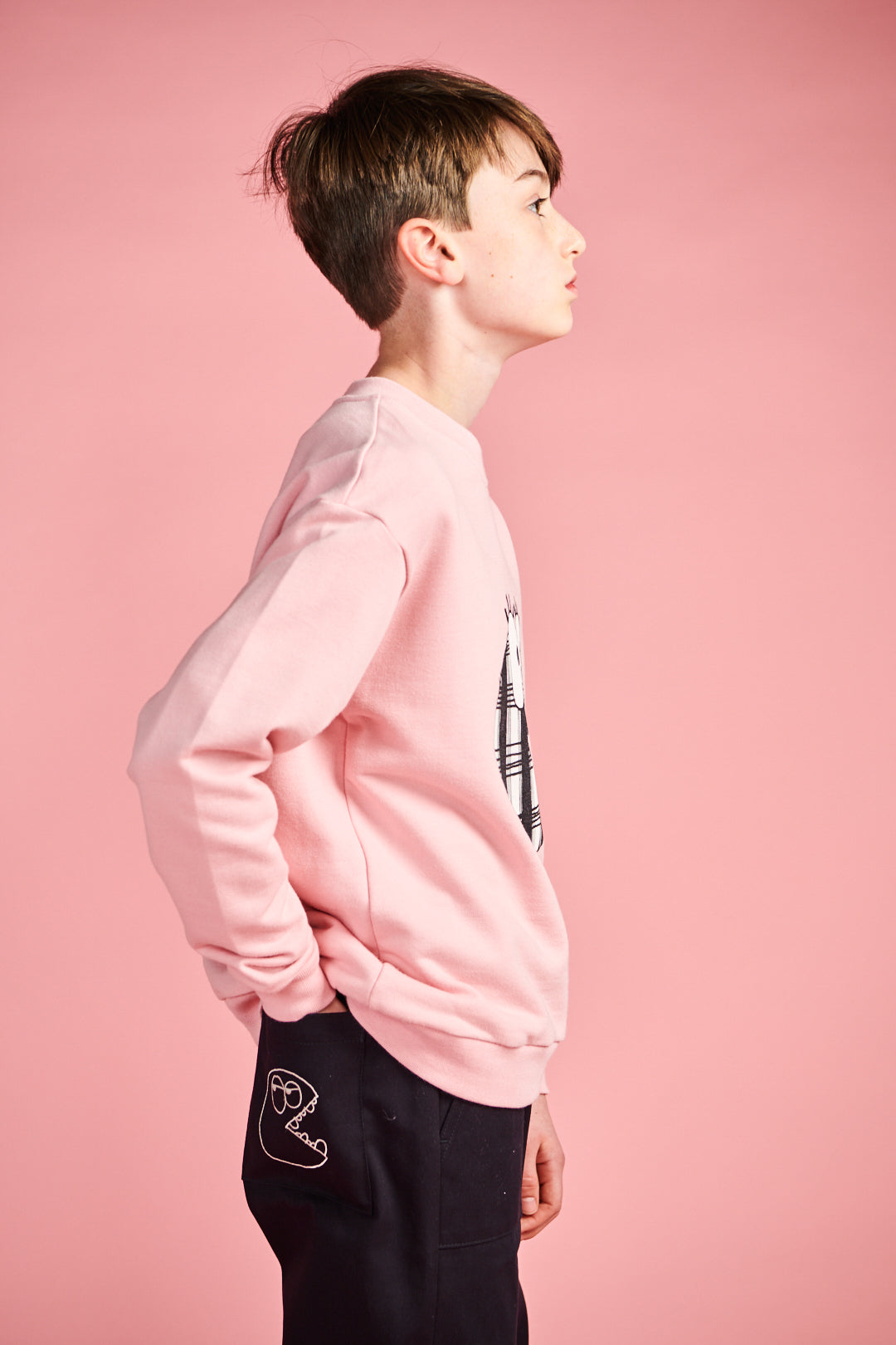 Kids Cheryl Tweedly Sweatshirt Plastic Free - Pink