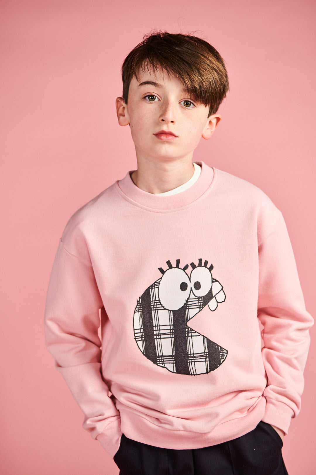 Kids Cheryl Tweedly Sweatshirt Plastic Free - Pink