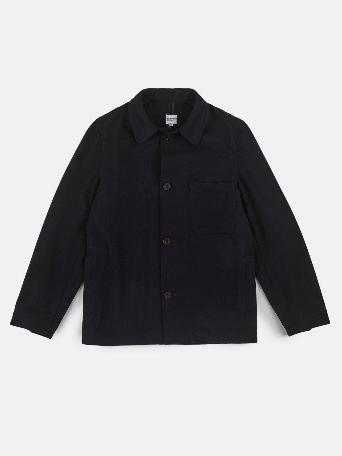 Flatlay image of men's Arthur wool chore jacket