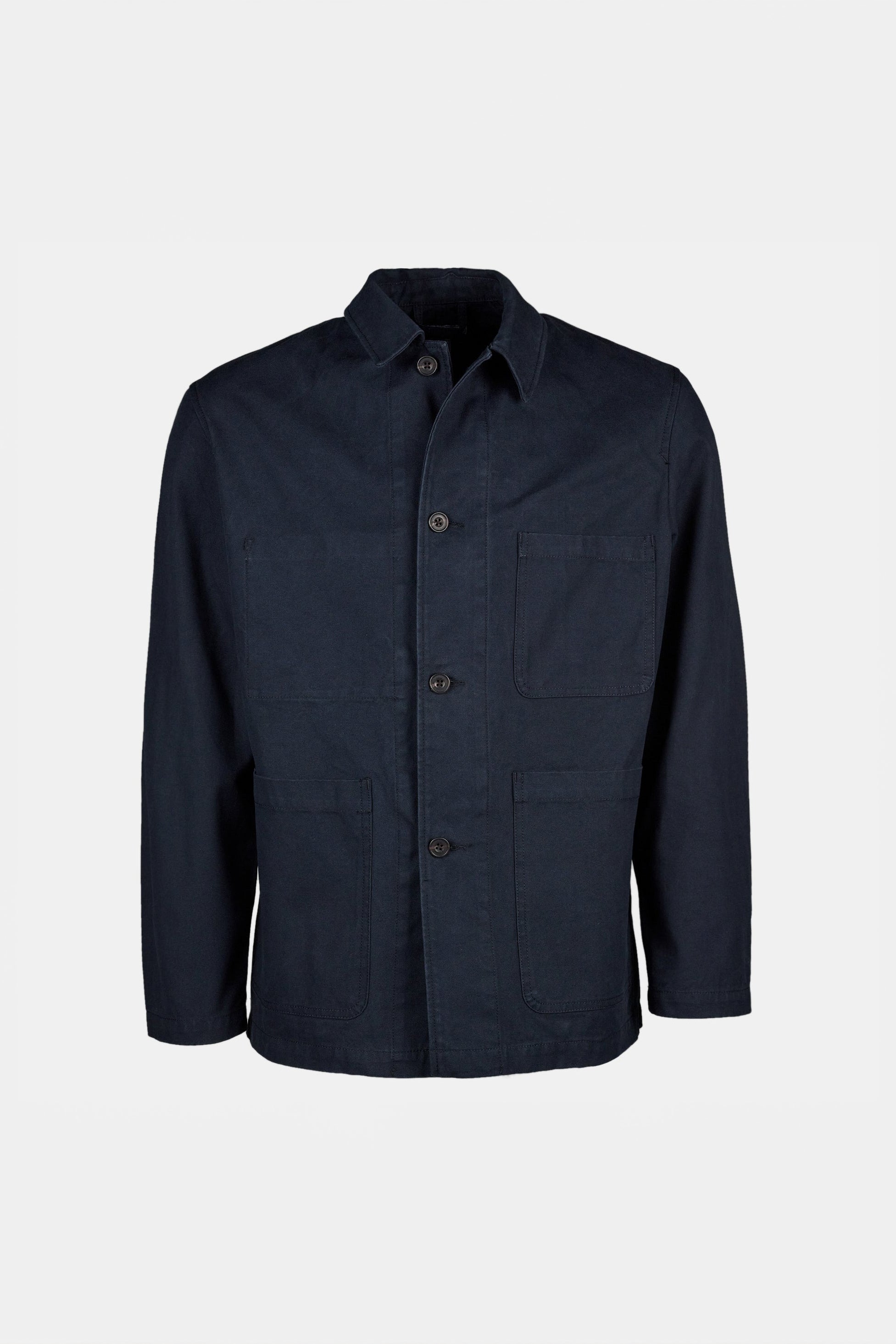 Men's Chore Jacket - Dark Navy - Community Clothing
