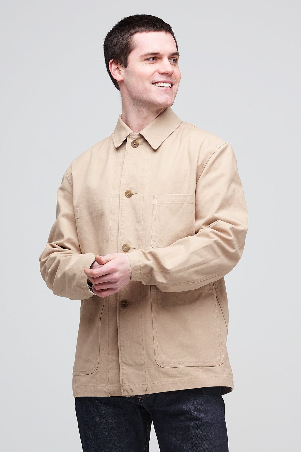 Male_Chore-Jacket_Putty_Front4