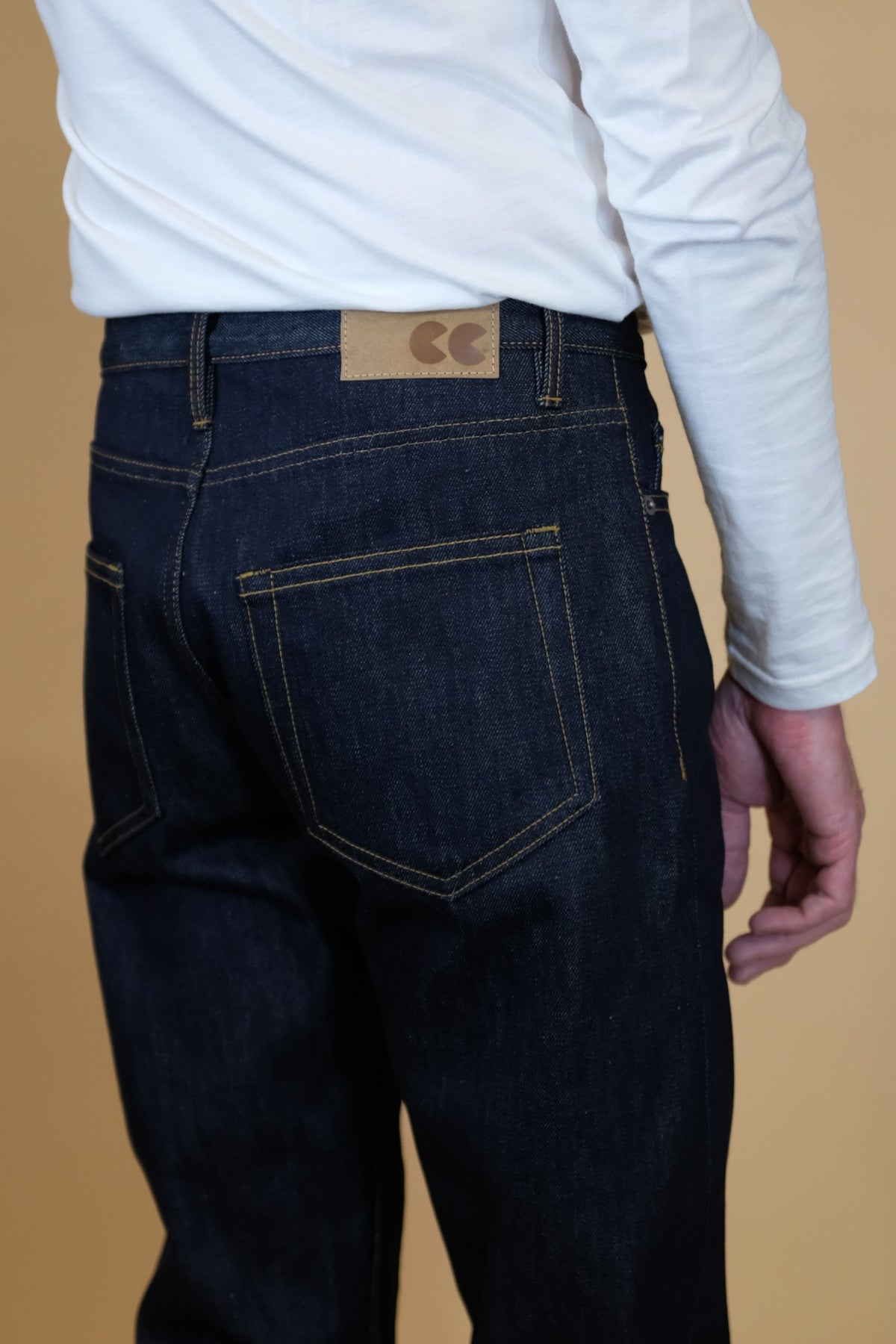 DARREN MENS SLIM LEG FLY FRONT JEAN INDIGO