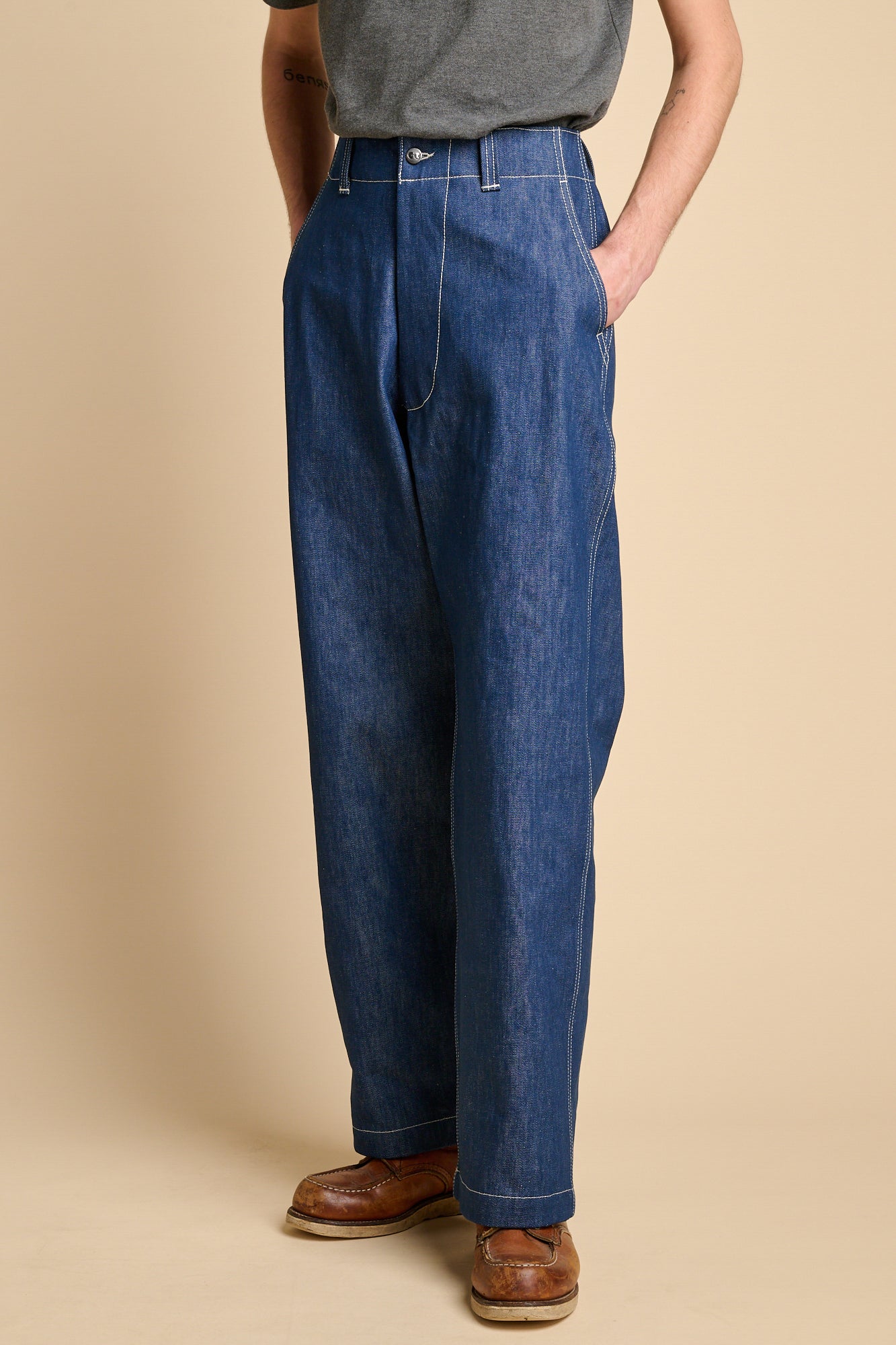 Mens Denim Field Jeans - Blue