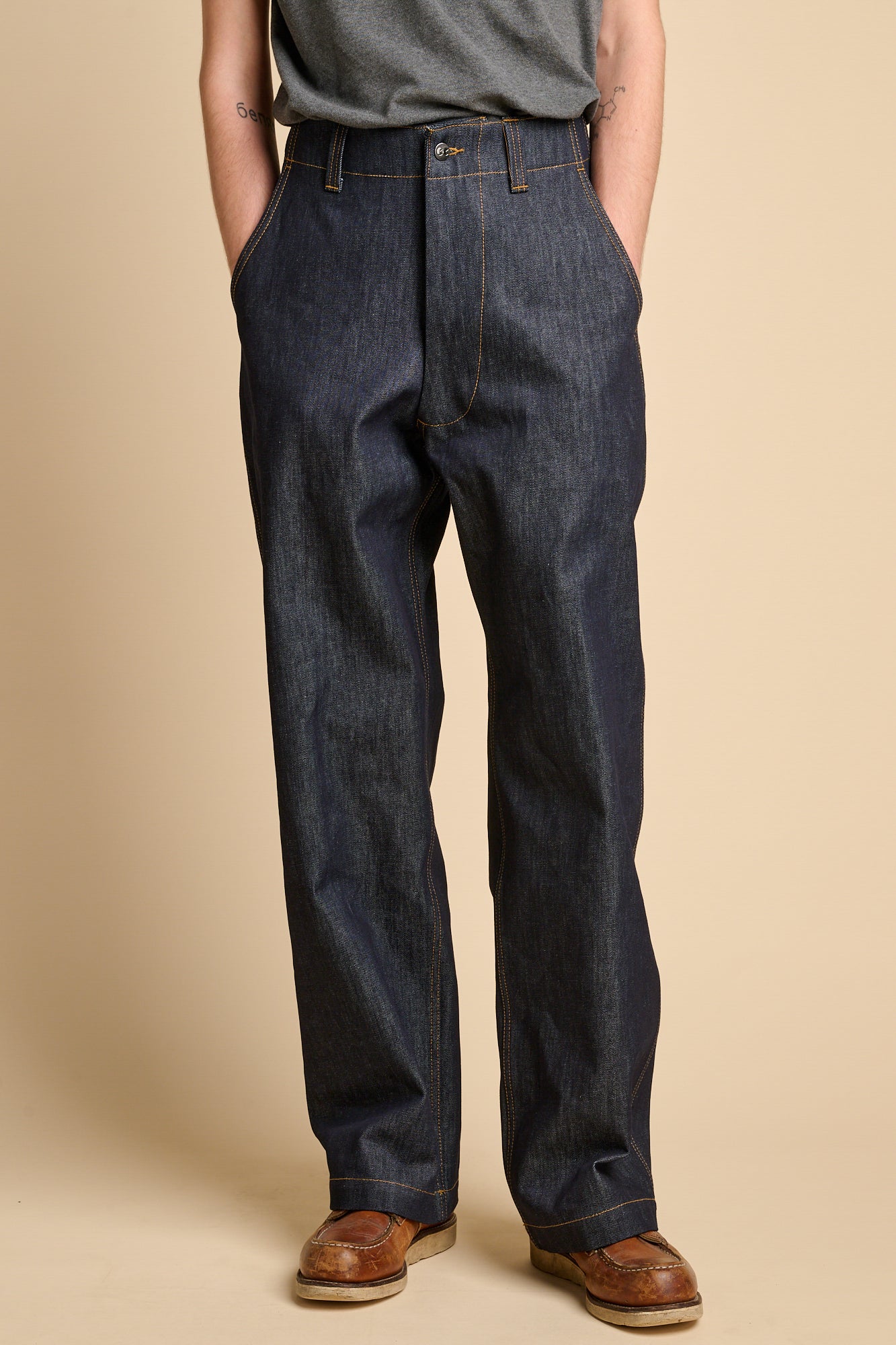 Mens Denim Field Jeans - Indigo