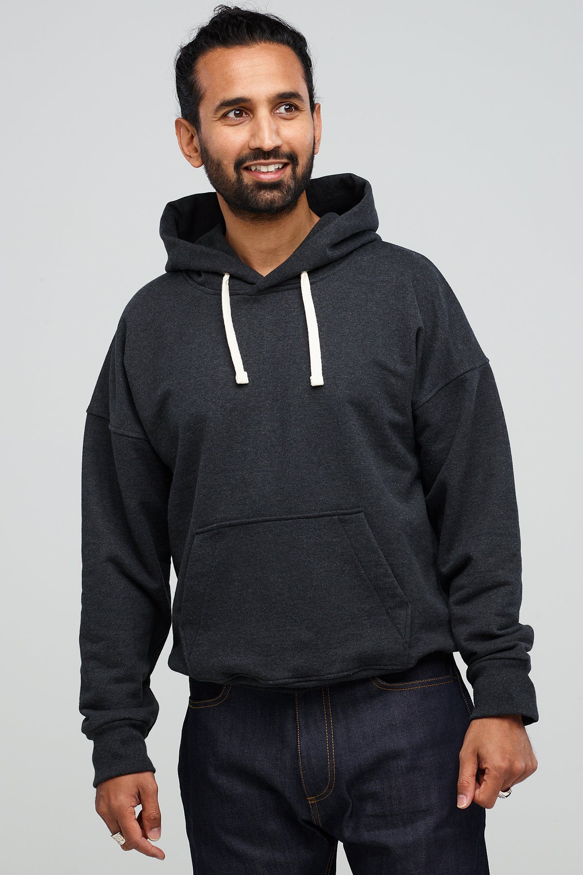 Men's Heritage Hooded Sweatshirt Original Fit - Charcoal