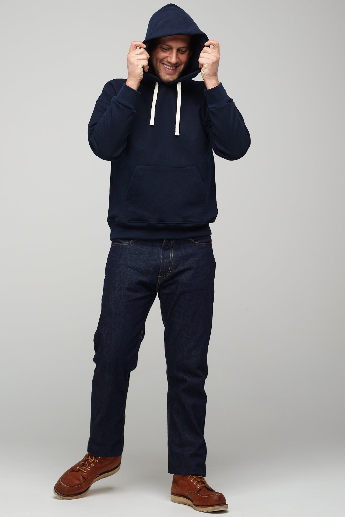 Men's Heritage Hooded Sweatshirt Original Fit - Navy