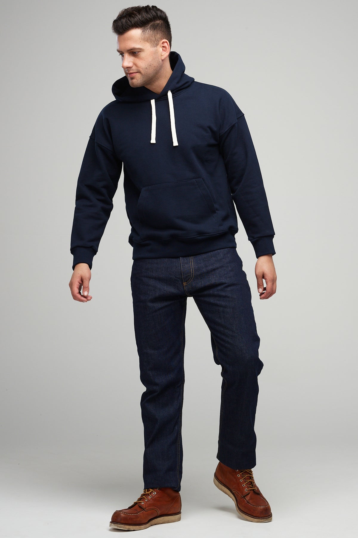 Men's Heritage Hooded Sweatshirt Original Fit - Navy