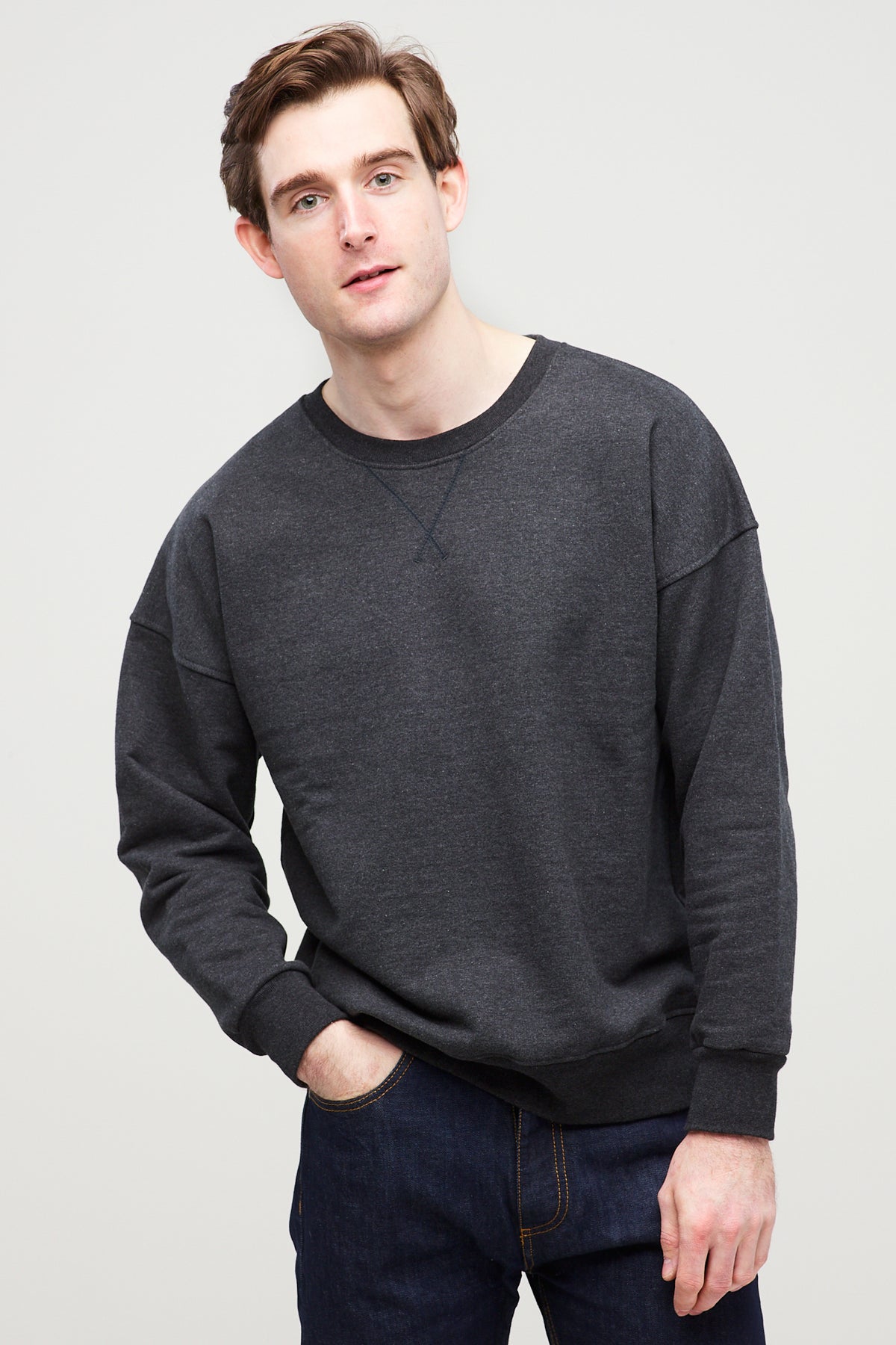 Men's Heritage Sweatshirt Original Fit - Charcoal