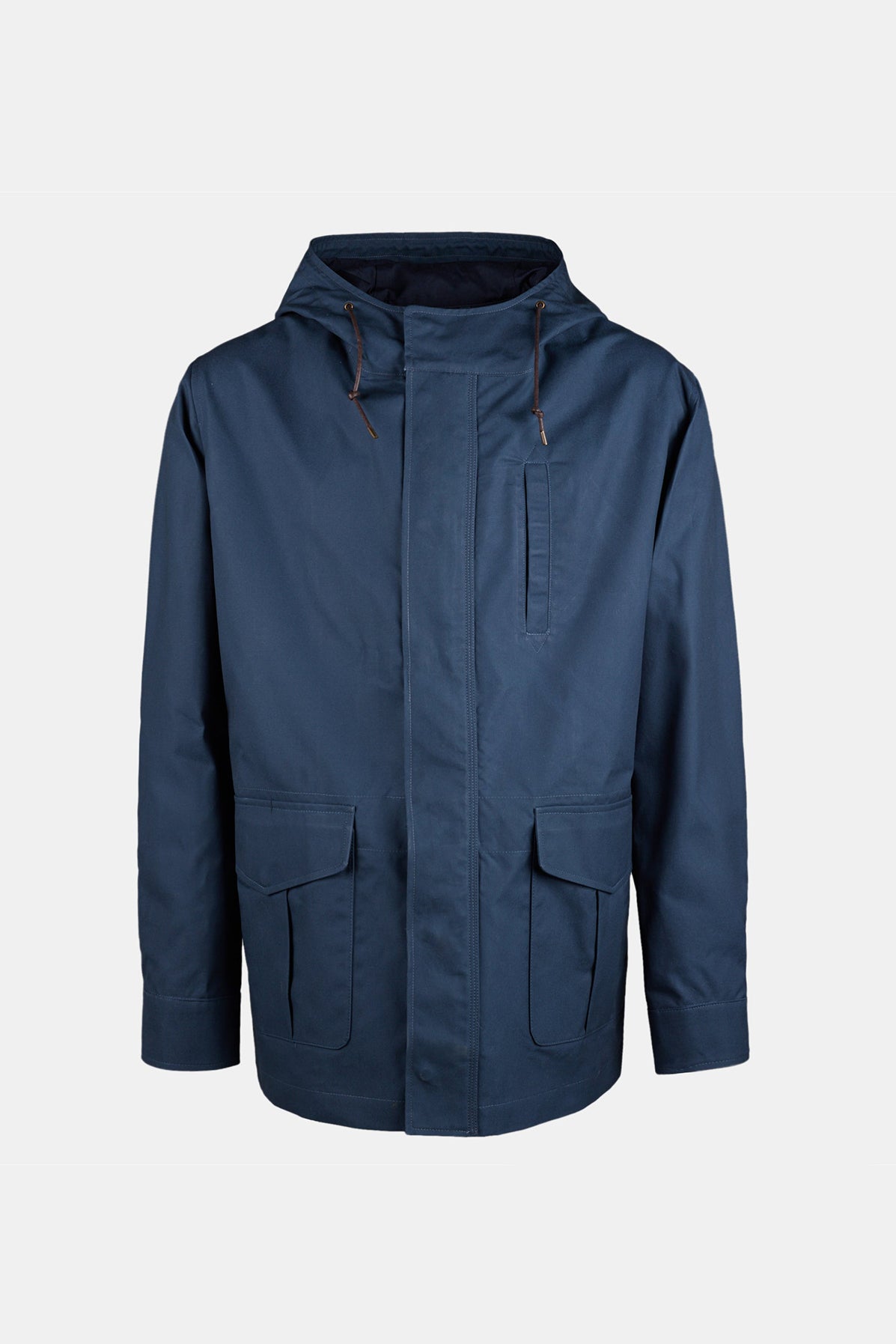 Mens blue parka outlet coat