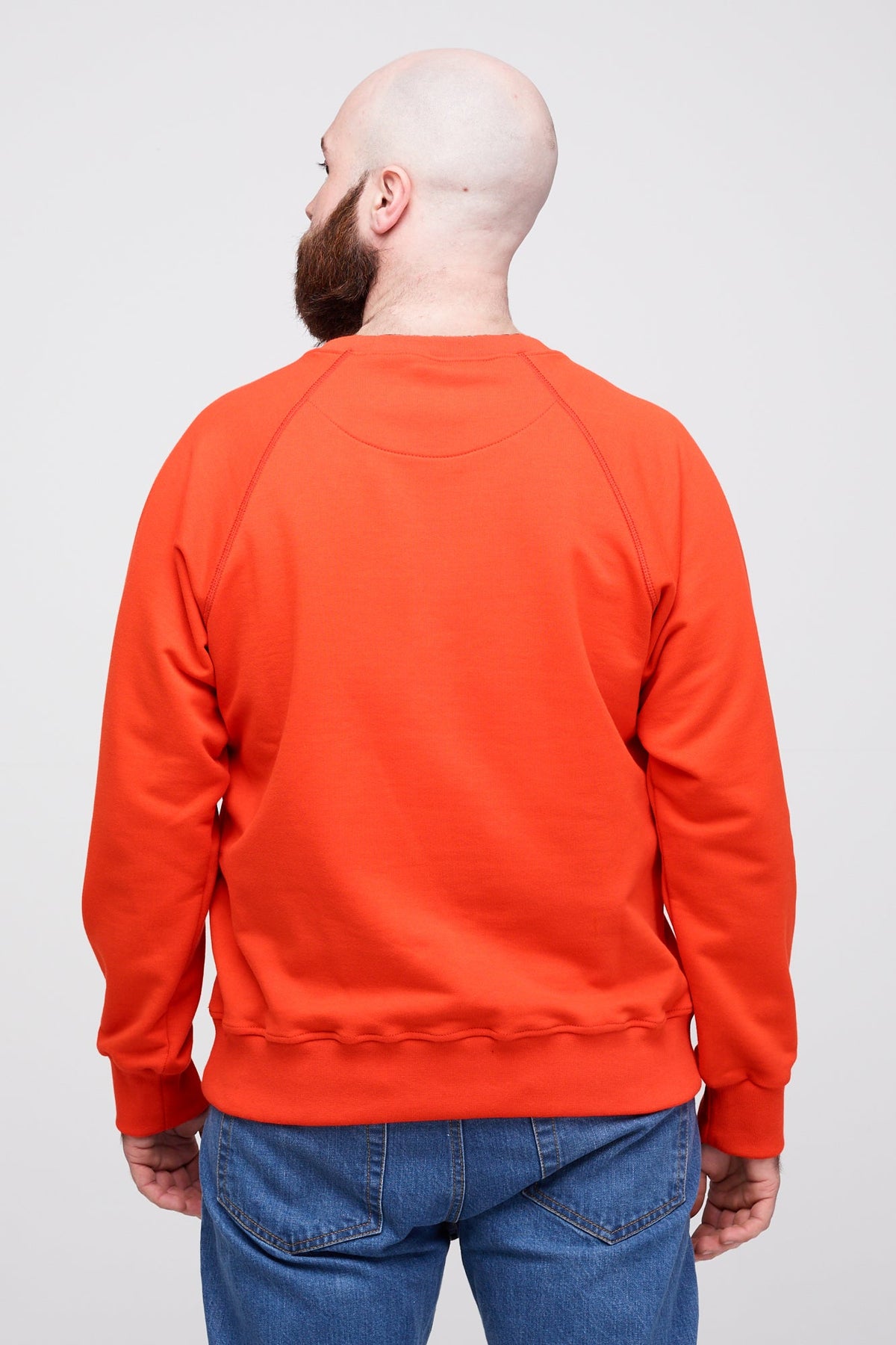 Male_Raglan-Sleeve-Sweatshirt_Flame-Red_Back