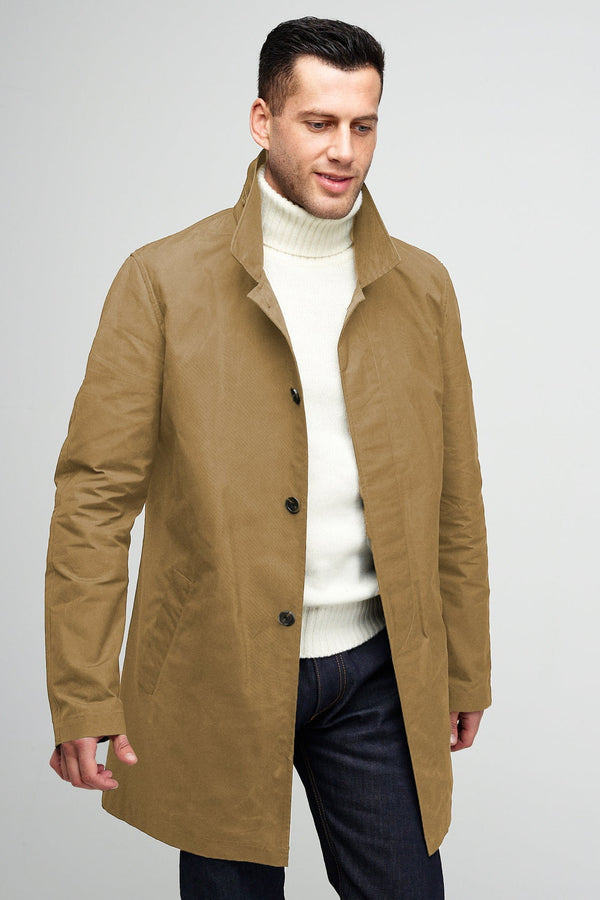 ASPESI Men's Lemon Raincoat Beige