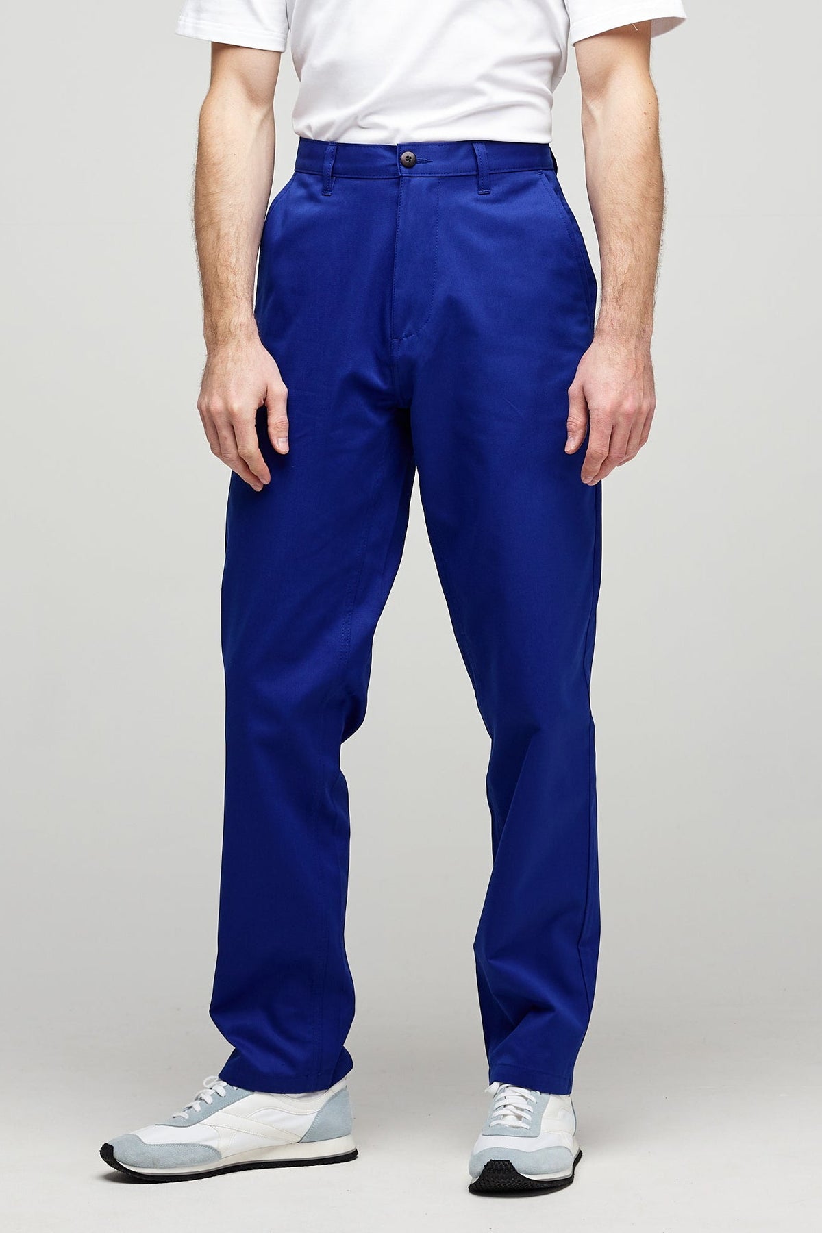 Men's Relaxed Chinos - Royal Blue